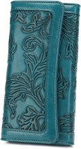 Trifold Embossed long Clutch Card Holder - £37.97 GBP