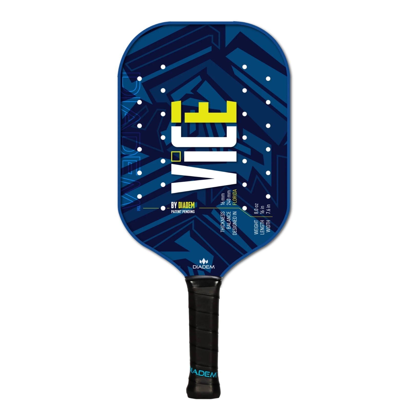 Diadem Vice Blue Pickleball Paddle - $109.95