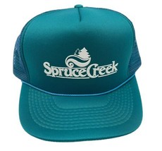 Vintage The Links of Spruce Creek Snap Back Hat Cap Otto Green Golf 90s - £18.17 GBP