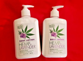 Natural Therapy Body Lotion Hemp Lavender Rejuv EAN Tes &amp; Revives 16.9 Fl Oz - $31.79