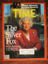 TIME Magazine January 23 1989 Jan 1/23/89 BARBARA BUSH Paul Volcker - £5.90 GBP
