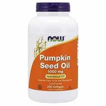 Now Foods Pumpkin Seed Oil 1000 Mg with Essential Fatty Acids and Phytos... - $33.83