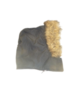 Zip On Fleece Lined Warm Hood ONLY for Parka Type Coat Jacket Sz:M 9&quot;Tal... - £15.72 GBP
