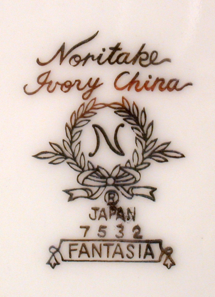 Noritake Fantasia Lunch Salad or Dessert Plate 7532 China Item image 3