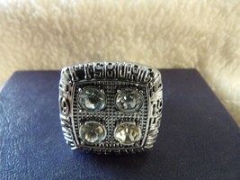 Pittsburgh Steelers REPLICA World Champions Super Bowl XIV Ring Terry Bradshaw - £10.08 GBP