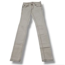Jake Jeans Size 5 26&quot;x31&quot; Bella Skinny Pant With Heavy Stitch Distressed... - $35.53