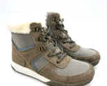 Weatherproof Chloe Sneaker Boots - Tan / Blue, US 9M *Used* - $14.84