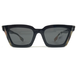 Burberry Sunglasses B4392-U 4055/87 Black Nova Check Frame with Dark Gray Lenses - £99.60 GBP