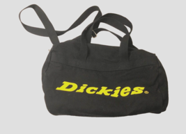$45 Dickie Official Est. 1922 Gym Black Yellow Duffle Shoulder Denim Can... - £39.88 GBP