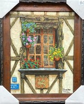 Viktor Shvaiko Windows of France Embellished Giclee on Canvas Signed &amp; Numbered - £407.53 GBP
