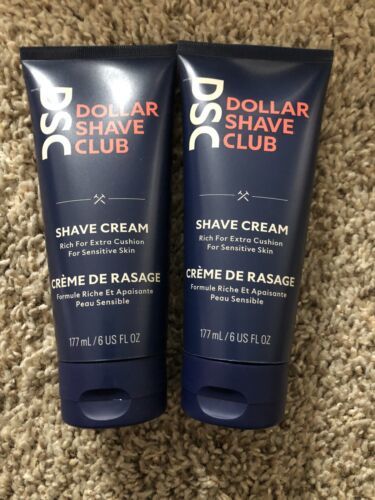 DSC Dollar Shave Club Shave Cream Rich for Extra Cushion, Sensitive Skin... - $7.69