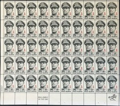 General Douglas MacArthur Sheet of Fifty 6 Cent Postage Stamps Scott 1424 - £12.74 GBP