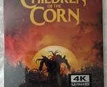 Children Of The Corn Steelbook 4K UHD Blu-Ray + Blu-Ray Stephen King Bra... - $24.98