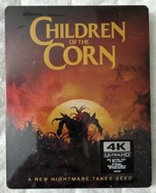 Children Of The Corn Steelbook 4K UHD Blu-Ray + Blu-Ray Stephen King Brand New - £19.60 GBP