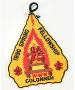 Vintage 1990 Colonneh Spring 75th WWW Order Arrow OA Boy Scout America B... - $173.71 MXN