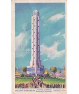 Havoline Thermometer Chicago World&#39;s Fair Postcard C52 - £2.37 GBP