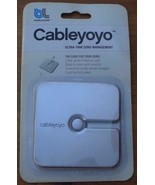 CableYoYo Ultra-Thin Cord Management - BRAND NEW IN PACKAGE - Silver Color - $6.75 CAD