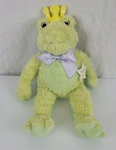 Wendy Bellissimo Green Plush Stuffed Animal Prince FROG 16&quot; King Prince Dream - £38.76 GBP