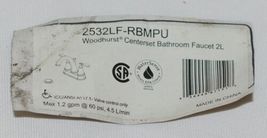 Delta 2532LFRBMPU Woodhurst 2L Centerset Lavatory Faucet Venetian Bronze image 6