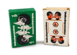 Volksdepositokas advertisement deck of cards Tivy bird vintage playing c... - £16.90 GBP