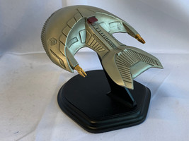 Vtg &#39;92 Franklin Mint Star Trek Next Gen &quot;FERENGI MARAUDER&quot; Pewter Space... - £31.15 GBP