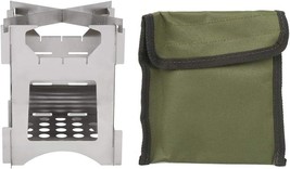 Vgeby Portable Camping Stove Backpacking Stove Folding Wood Burning Stai... - $30.99