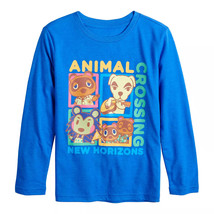 Animal Crossings Graphic Tee Boys longsleeve Shirt Size 4 NWT (P) - £14.18 GBP