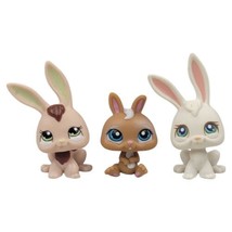 Littlest Pet Shop Rabbit Bunny Lot of 3  #1019, #3, &amp; #220 - Hasbro 2004/2005 - £9.03 GBP