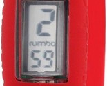 Rumba Time Unisex Men&#39;s University of Wisconsin Red Digital Silicone Wat... - $14.24