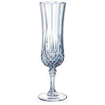 Cristal D&#39;Arques Longchamp 4.5oz Glass Champagne Flute - Set of 4 - £46.04 GBP