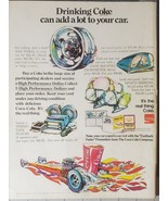 1970 Coke Hot Rod Magazine Advertisement - £9.60 GBP