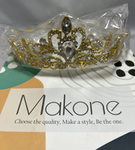 Makone Gold Birthday Princess Crown. - £7.38 GBP