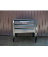 BLODGETT COMMERCIAL PIZZA OVEN 981 NATURAL DECK GAS DOUBLE  NEW STONES BAKE - $3,955.05