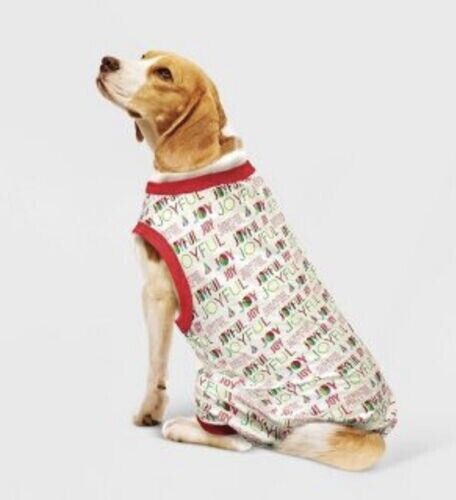 Wondershop Joy Dog Size XL X-Large Christmas Pet Pajamas Outfit Clothes New - $9.50