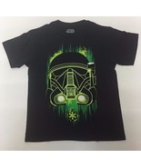 Star Wars Big Boys&#39; Green Shadow Tee T-shirt, Black - £7.13 GBP+