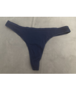 Vintage Victoria's Secret Cotton Signature Waistband Low Thong Panties M panty - $469.46 MXN
