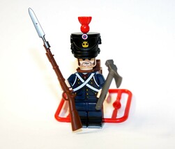 Minifigure French Artillery Sapper Napoleonic War Waterloo  Toys US - €7,36 EUR