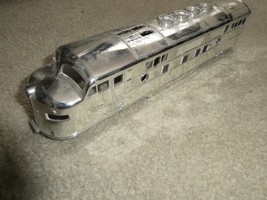 MTH O Scale Sample Silver Chrome Diesel Locomotive Body Shell 12.5&quot; Long - $724.74 MXN