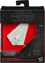 Star Wars Black Titanium Series #06 First Order Star Destroyer - £14.57 GBP