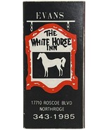 Vintage Matchbox Advertising The White Horse Inn Restaurant Des Moines I... - £9.77 GBP