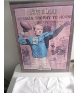  PAUL HORNUNG AUTOGRAPH NOTRE DAME FOOTBALL POSTER EARLY 90S GREEN BAY - £39.07 GBP