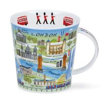 Dunoon Mugs - CAIR London Map - 480ml / 16.23oz - Fine Bone China Mug - $909.34 MXN