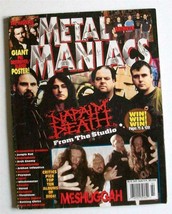 Metal Maniacs Magazine 2005 Napalm Death Meshuggah Anthrax Pig Destroyer Slayer - £7.37 GBP