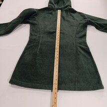 Columbia Benton Springs II Women's Green Long Fleece Hoodie Jacket Small AL6485 image 7