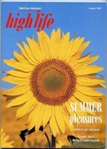 British Airways High Life Magazine August 1994 Summer Pleasures  - £15.48 GBP