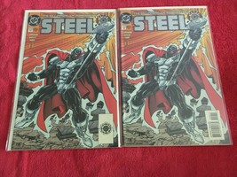 Steel - DC 1990s Comics Lot with Duplicates - £23.82 GBP