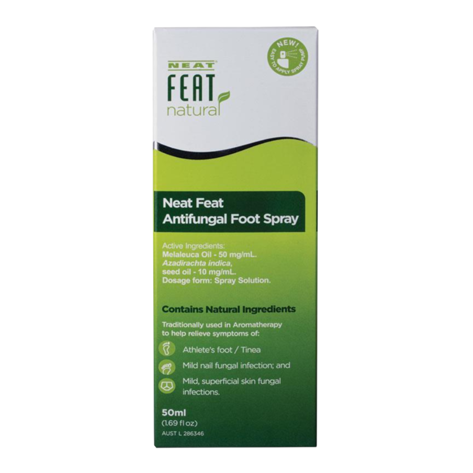 Neat Feat Natural Antifungal Foot Spray 50mL - $83.29