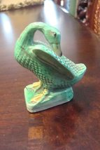 Compatible with Antique Chinese Mud Men Green Duck, 3&quot; Tall, c1900s[a8] - £46.09 GBP