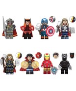 8pcs Avengers Infinity Ultron Scarlet Witch Dr Strange Black Panther Min... - $27.24 CAD