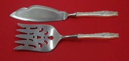 Rapallo by Lunt Sterling Silver Fish Serving Set 2 Piece Custom Made HHWS - £104.47 GBP
